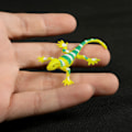 Miniatyrbild 3 av 5: Plastödla Modell Prydnad 12 set Plastödla Modell Dock