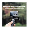 Miniatyrbillede 2 af 5: Magnetisk to-klø adapter actionkamera tilbehør til Action 3 adapter