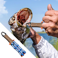 Miniatyrbillede 3 af 8: Ergonomisk Fiskegriber, Kompakt Fiskeudstyr, Krogfjernelsesværktøj, Hårdt Brugt Blue