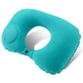 Uppblåsbar Resekudde med Pump - Grön - One Size