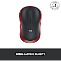 Pikkukuva 8 / 11: Langaton hiiri, 2,4 GHz, pienellä USB-vastaanottimella, ambidextrous