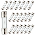 Miniatyrbillede 1 af 3: F5AL250V Hurtigblæsende Sikringer - 5A 250V Glasrør, Hurtigvirkende Sikringer (20-pak)
