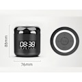 Miniatyrbild 2 av 5: Trådlös Bluetooth-klockhögtalare, Mini bärbar utomhus väckarklocka högtalare (gul)