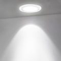 Miniatyrbillede 3 af 7: Aufun 20 stk. flade LED-downlights 230V, 5W indbygget indendørs belysning til stue, soveværelse, koldt hvidt