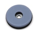 Miniatyrbilde 1 av 5: 20x Teflon møbelglidere med skruer - ? 19 mm (rund) - PTFE Møbelglidere/Glidere [DB]