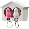 Miniatyrbilde 1 av 2: Flammeløse hvite koniske lys med flimring, 10-knapps fjernkontroll, batteridrevet LED Varm 3D Wick Light Vinduer lys Xmas pink