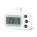 Miniatyrbillede 1 af 7: Digital Frysertermometer - Vandafvisende med Max/Min Display, Krog (Hvid)