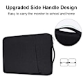 Miniatyrbillede 4 af 7: Laptopfodral Case 13, 13,3, 14, 15, 15,6 15,4 tommer til Macbook Pro Air Vandtæt Notebook- cover Lenovo ASUS Huawei-taske Lysegrå Til 14-15,4 tommer