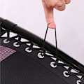 Miniatyrbillede 4 af 5: Sæde-stropper, elastiske, til liggestole (sort eksport (sæt med 2 lange og 2 korte))