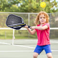 Miniatyrbillede 3 af 8: Pickleball Ketsjere Sæt, Skridsikker Strandsportsketsjere til Træning