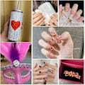Miniatyrbillede 4 af 4: 14400 stk. Hyacint Orange Flatback Rhinestones til Negle, SS6, 1,9-2,1 mm Hyacinth/Orange SS6/14400pcs