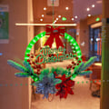 Miniatyrbild 5 av 5: Julkrans med LED-lampor