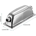 Miniatyrbilde 8 av 8: Trumklo krokar trumma klo krok virvel trumma klo krokar örontrumset delar tillbehör ersättning silver 5 st