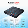 Miniatyrbild 2 av 7: T95 MAX+ S905X3 set top box 4GB/64GB Android 9.0 Dual WIFI+BT 8k HD nätverksspel TV BOX Fjärrkontroll endast EU Remote control only