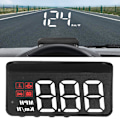 Miniatyrbillede 8 af 8: Bil Vindruta Hastighedsmåler, OBD2 HUD Head Up Display Vindue Projektor