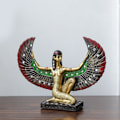 Miniatyrbillede 3 af 7: Ægyptisk Farao Statue Sæt | Mumie og Sfinx Skulpturer | Mytologi Inspirerede Ornamenter | Unik Hjemmedekorationssamling | Sfinxfigurer b