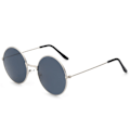 Miniatyrbillede 1 af 7: Modesolbriller til kvinder og mænd - Pilot Rund Gradientspejl Damebriller Oculos Lentes Gafas De Sol Round Model 11 Andre