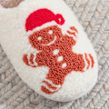 Miniatyrbilde 7 av 8: Morsomme Juletoffler, Elg Plysj Inne-Sko for Kvinner og Menn Red Pearl D 38/39 EU