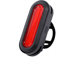 Miniatyrbillede 1 af 5: USB genopladelig cykellys Roterbart cykelbaglygte Cykelbaglygte Sikkerhed Natcykeltilbehør, sort