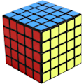 Pikkukuva 1 / 5: 1 Nivå 5 Vanlig Rubik's Cube Junior Barntävling Majo