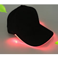 Miniatyrbillede 1 af 8: Mænd Kvinder LED Baseball Kasket LED Lys Op Hat Flash Glow Rave F F