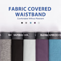 Pikkukuva 6 / 7: Miehet Mjukat ja Hengittävät Boxerit (4 tai 7-pack) Sininen Harmaa Valkoinen L Blue Gray White L