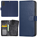 Miniatyrbillede 1 af 2: Samsung Galaxy A52/A52s 5G - Pung Etui/Cover Mørkeblå Multicolor multifärg
