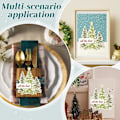 Pikkukuva 3 / 8: 2024 Metalliset Leikkaus- ja Leimaussarjat | läpinäkyvä joululeima DIY:lle, syntymäpäiville, scrapbookingille ja käsitöille | leimausmallit uutuudet 2024 (sarja 1) Set 1