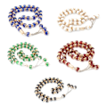 Pikkukuva 3 / 5: Tasbih-rukoushelmet islam muslimit rukoushelmet Tasbeeh-laskuri Zikr-helmet Ruusukkohelmet Masbaha-helmet meditaatiokaulakoru punainen