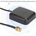 Miniatyrbillede 7 af 8: GPS-aktiv antenne, GPS-antenne bil 3 meter/9,8 ft SMA- luftkabel magnetisk bas navigationssignal DVD Am