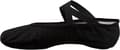 Balletsko med delt sål, flade gymnastiksko til dans Black_MGF Black_max Black 2 UK
