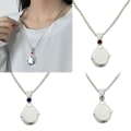 Miniatyrbild 5 av 5: Färg Mode Skal Form Hänge Design Lyx Utsökt Romantisk Halsband Smycken För Fru Dotter Dröm Present Blå