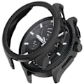 Miniatyrbillede 2 af 6: Pc Shell Skærmbeskyttelsesetui Til Xiaomi Watch 2 Processorer Beskyttelsesramme Sort