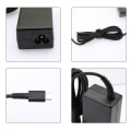 Miniatyrbillede 5 af 5: Ny universel 65W USB-C bærbar oplader til Chromebooks Thinkpads Notebook Phone PD Hurtigopladning Type-C strømadapter