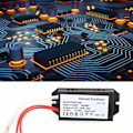 Miniatyrbilde 5 av 6: Keenso HC-belysning - Elektronisk transformator - 220-volts inngang / 12-volts utgang - Intelligent strømforsyning (120W) 120W