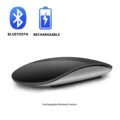Miniatyrbild 1 av 7: Bluetooth trådlös magisk mus tyst laddningsbar laser datormus smal ergonomisk PC-möss för Apple Macbook Microsoft Rechargeable version