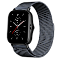 Pikkukuva 1 / 7: Magneettinen ranneke Amazfit GTS/4/2/2e/GTS2 Mini/3/GTR 4/3/2/47mm 20mm 22mm metalliverkko älykello Mesh Amazfit Bip 5 -hihna Space Gray 20mm