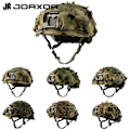 Miniatyrbild 6 av 7: Taktisk täckning Andningsbart Mesh Camo Camouflage Cover Perfekt för taktisk militär utrustning, stridshjälm Semicircle DW
