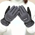 Pikkukuva 7 / 7: Brev Skriv Ut Pyjama Set Kort Ärm Besättning Hals Top & Elastisk Midjebyxor Kvinnors Sovkläder & Loungekläder GRÅ M