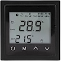 Miniatyrbild 2 av 8: Hemvärmesystem Termostat LED Pekskärm Termostat Golvvärme Temperaturregulator Smart Electric Golvvärme Termostat AC85V–250 V 16A (Svart) Black