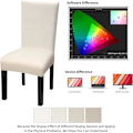 Miniatyrbild 3 av 5: Matstolsöverdrag Universal Stretch Polyester Spandex Tvättbar