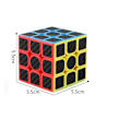 Miniatyrbilde 2 av 5: Speed ​​Cube 3x3 - Karbonfiberklistremerke 3x3 Magic Cube Fast Smoo