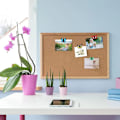 Miniatyrbild 4 av 5: 30 (Slumpmässig stil) Färgglada söta fjärilsnålar för väggkork