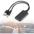 Miniatyrbilde 5 av 8: Bluetooth-mottaker Bluetooth AUX-adapter, 3,5 mm/0,14 tommer Bil AUX-lydkabel Trådløs Bluetooth-mottakeradapter HIFI Stereomusikk Auto Acc