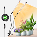 Miniatyrbild 1 av 8: 160 LED Växtlampa, Fullspektrum 3000K/5000K/660nm, Timer, för inomhusodling, Ingen adapter