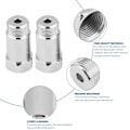 Miniatyrbild 3 av 8: 2 st universell O2 syresensor distansadapter förlängare isolator för avgassystem med M18 x 1,5 sensorhål