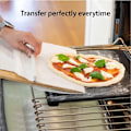 Miniatyrbilde 5 av 7: Skyve Pizza Peel Magic Non-stick Pizza Paddel Pizza Spatel Med Trehåndtak Kakalyftare Overføringsbrikke Kjøkken Pizzaskyffel 20x45CM