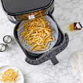 Miniatyrbild 2 av 7: 100x Bakplåtspapper för Airfryer 15*15 cm vit 15*15cm