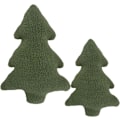 Miniatyrbilde 7 av 7: Julegran pute 15,8x11 tommer 3d treformet pute plysj fylling dekorativ pute søt myk soverom juledekor for stue, sofa kasteputer 40x28 cm