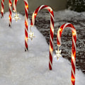 Miniatyrbilde 7 av 8: Polka Pig Utendørs Julelys, Blinkende LED Solcellehagelys (Sett med 16) Set of 16 x 48 cm